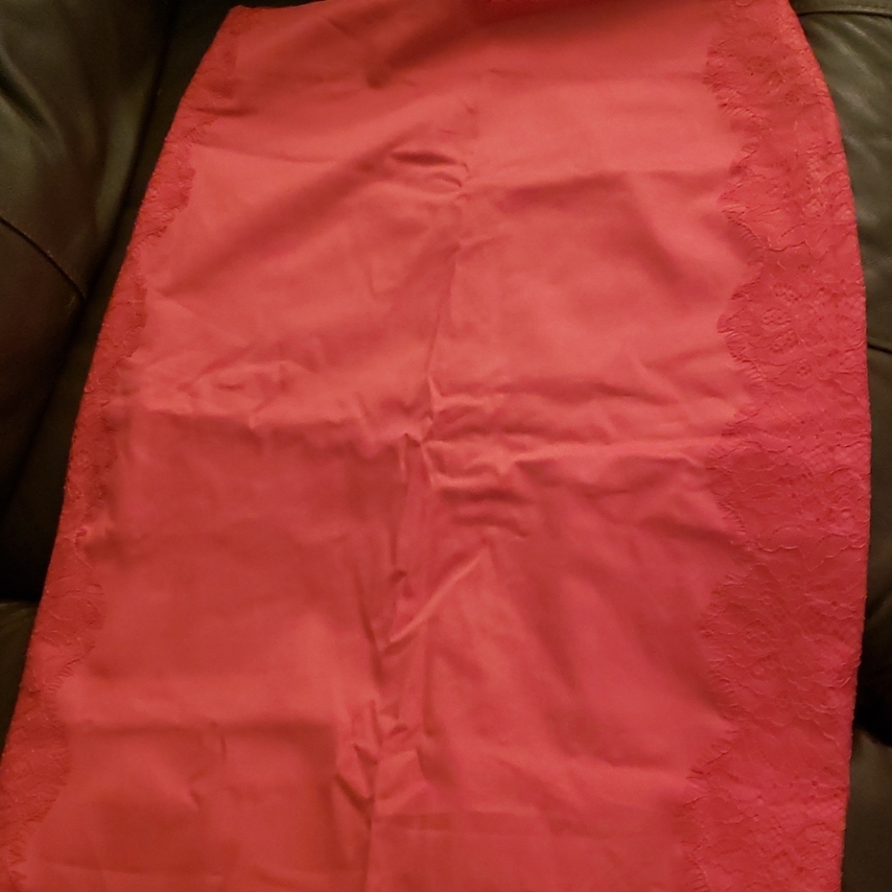 Knee length skirt